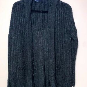 Grey AE Knit Cardigan